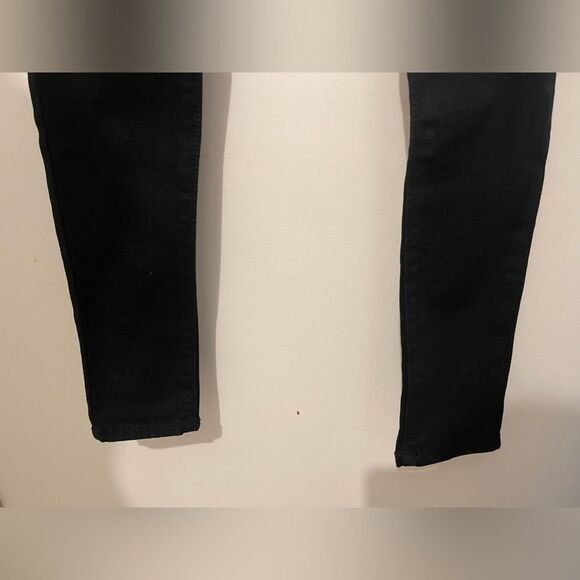 NWT Just Black Denim 9" Rise Over Dye Skinny Jeans Black Made In USA BP1112 - Picture 8 of 16